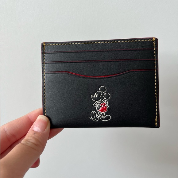 Coach Accessories - Limited Edition Disney Mickey Mouse x Coach Cardholder